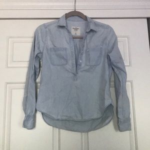 AF DENIM VNECK
